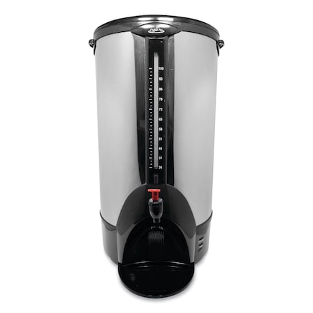 Coffee Pro Home/Business 100-Cup Double-Wall Percolating Urn, Stainless Steel CP100XX